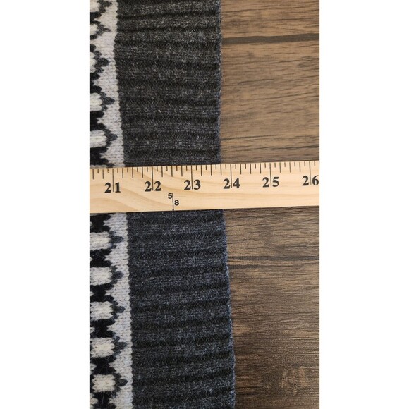 J Crew Womens Fair Isle Lambswool Sweater Nordic Crew Neck Small Pullover - Picture 8 of 9